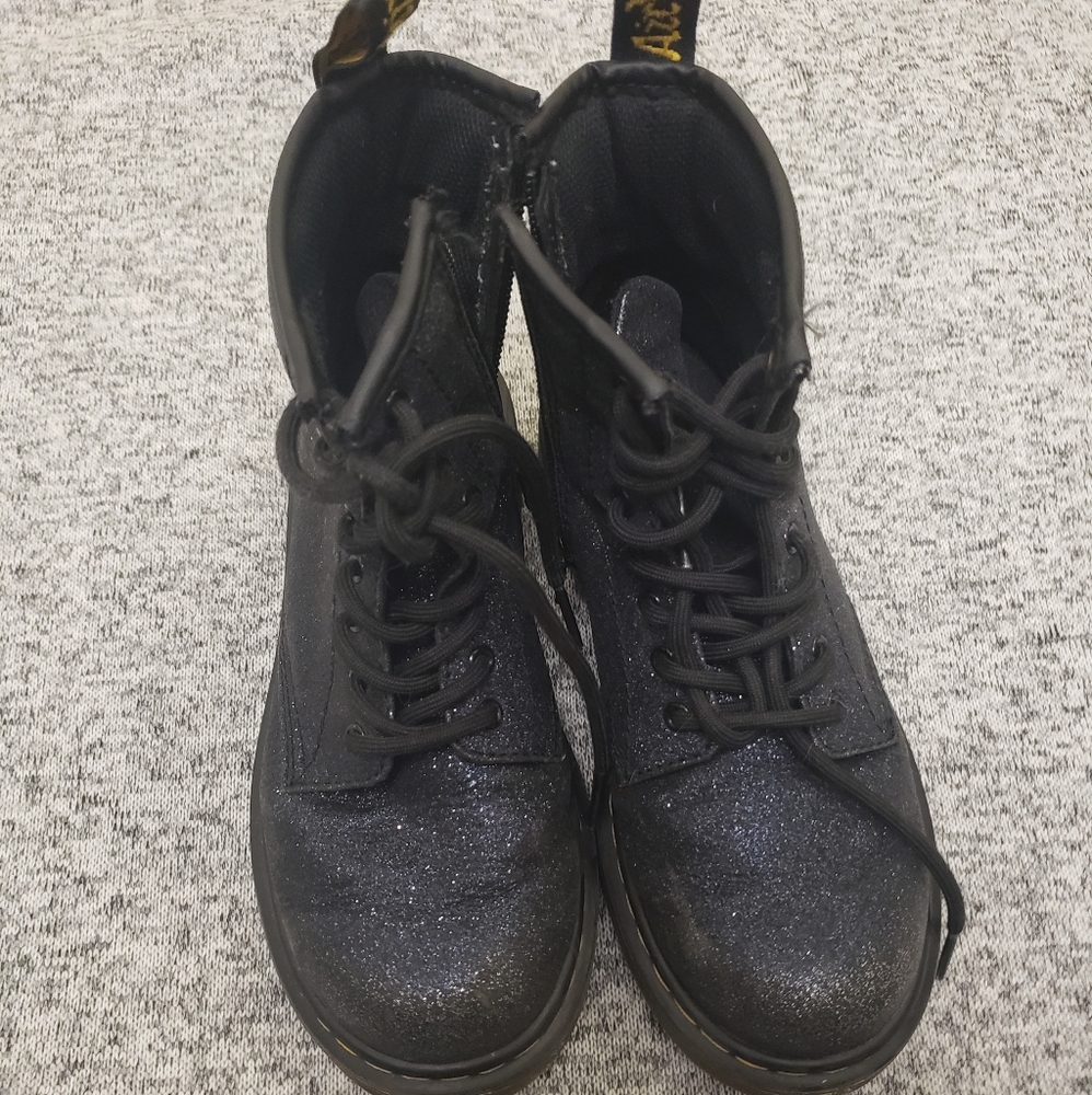 Girls Delaney glitter Dr Marten's boots
